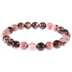 Bracelet en Rhodonite 8mm