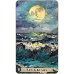 Le tarot Arthurien, la lune