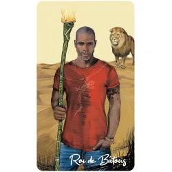 Light Seer's Tarot, roi de bâtons