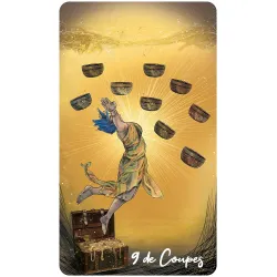 Light Seer's Tarot, 9 de coupes