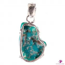 Pendentif en Turquoise du Mexique