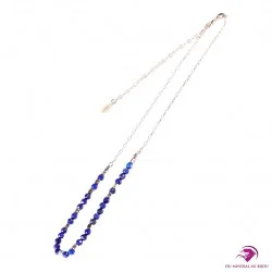 Collier argent en Lapis Lazuli