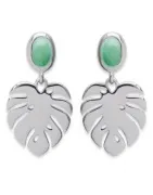 Boucles d'oreilles artisanales en minéraux